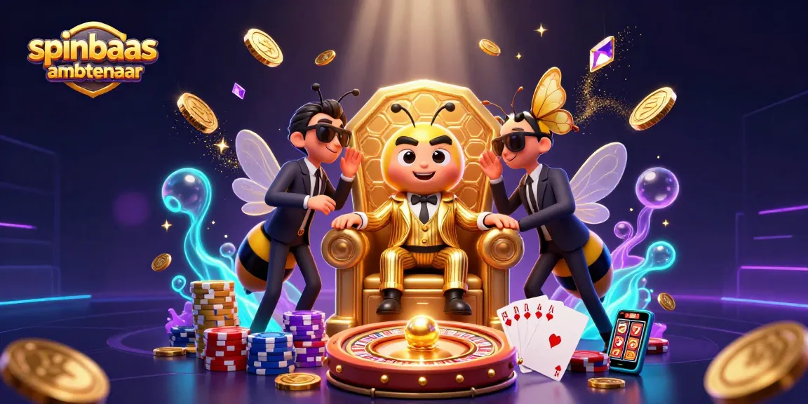 Experience thrilling gameplay at spinbaas ambtenaar with dazzling visuals and vibrant casino elements.
